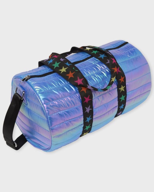 Teen Girls Quilted Duffle Bag