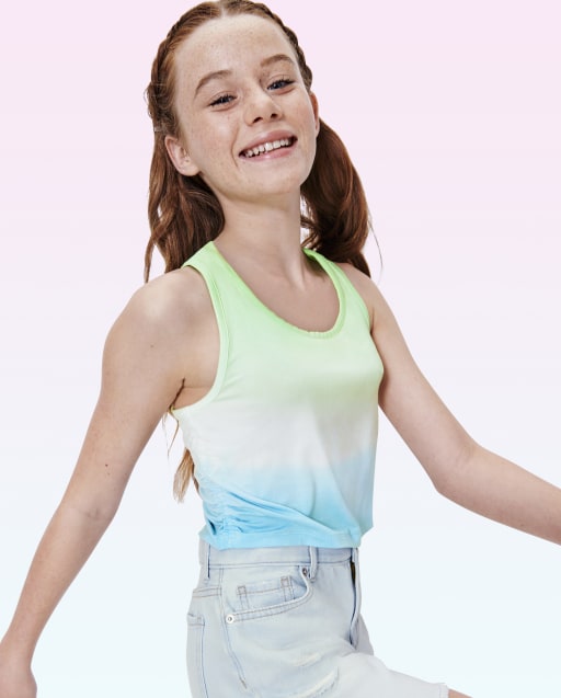 Tween Girls Ombre Racerback Tank Top