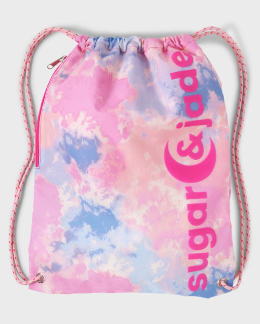 Girls Logo Drawstring Backpack