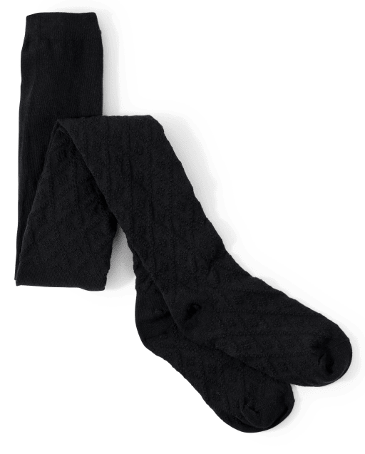 Tween Girls Pointelle Tights