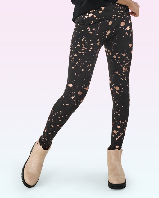 Tween Girls Print High Rise Leggings