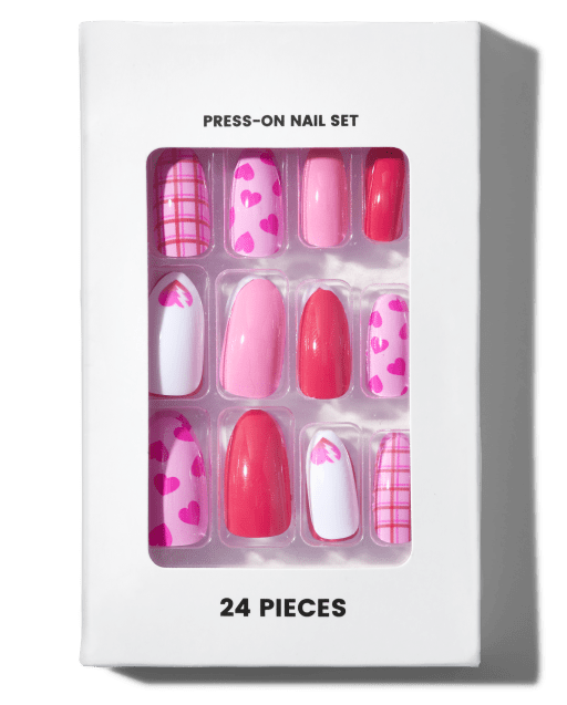 Girls Press On Nails Set