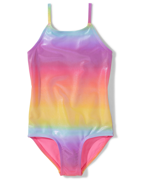 Girls Ombre One Piece Swimsuit