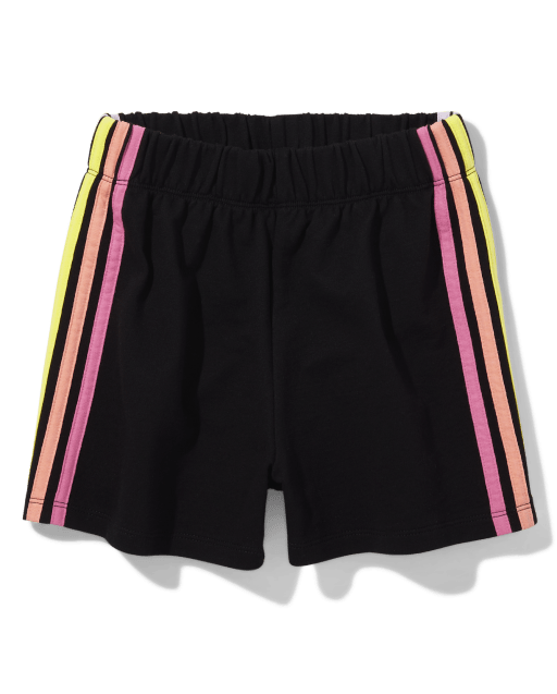 Girls Striped Girlfriend Shorts