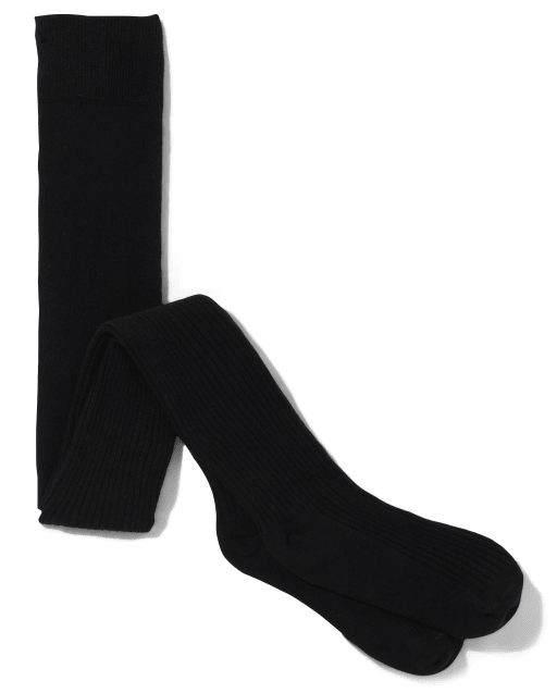 Tween Girls Ribbed Tights