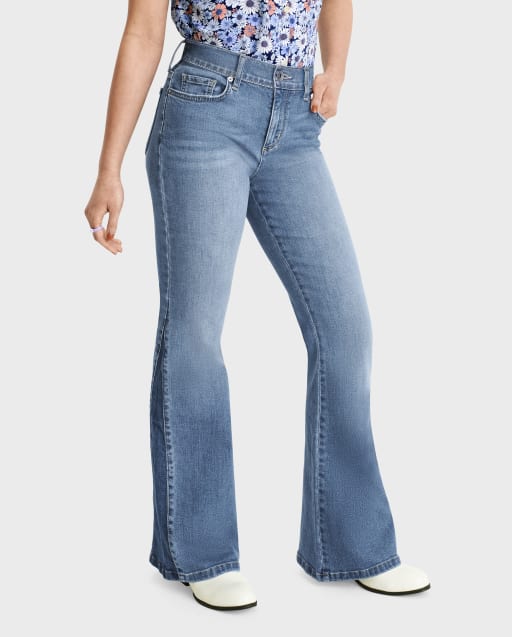 Girls Low Rise Super Flare Jeans