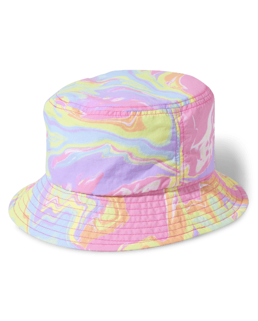Tween Girls Marble Bucket Hat