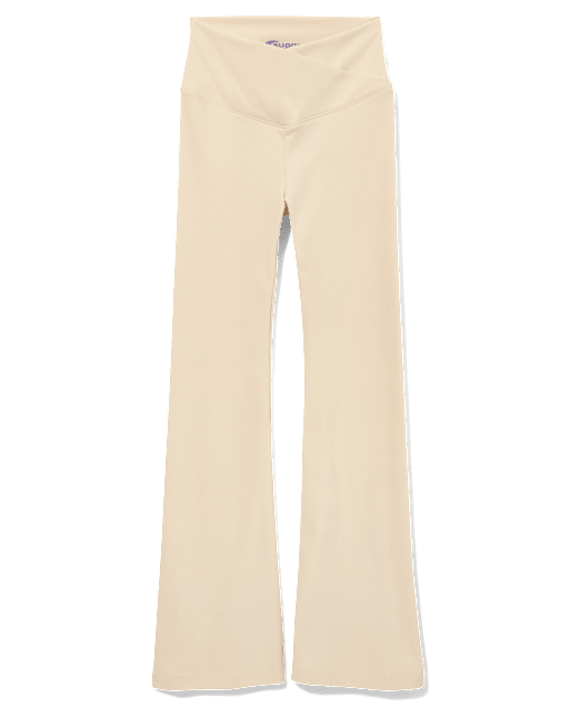 Tween Girls Crossover Flare Leggings