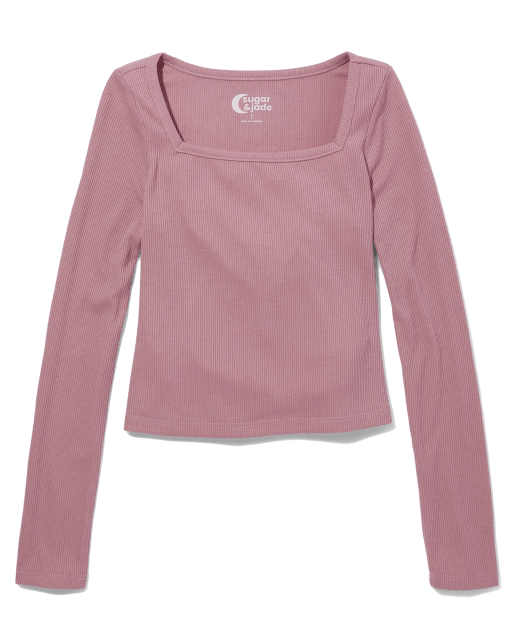 Tween Girls Ribbed Top