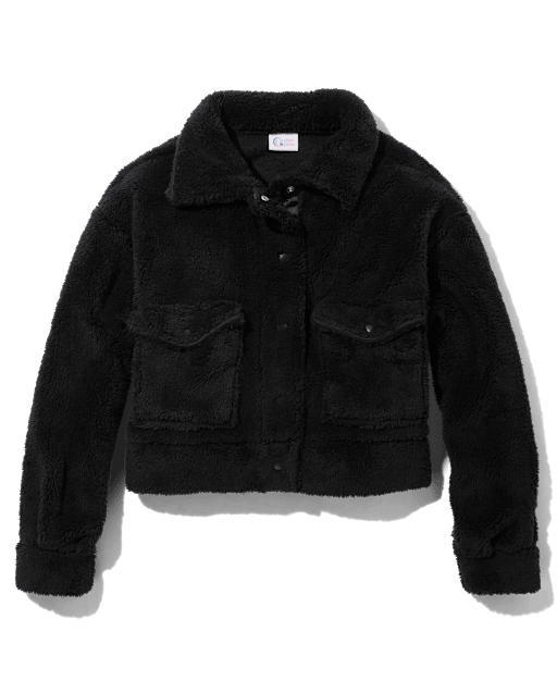 Chaqueta Sherpa para niñas preadolescentes