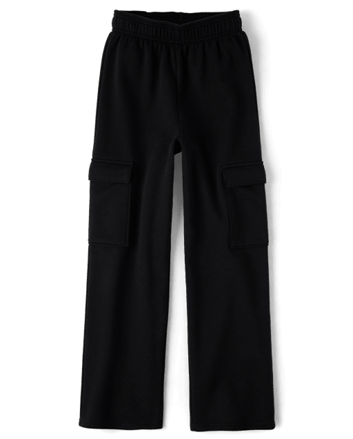 Tween Girls Fleece Cargo Pants