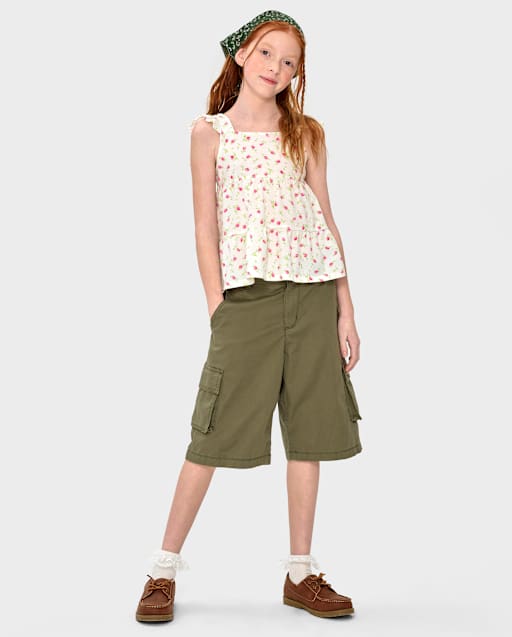 Tween Baggy Cargo Jorts