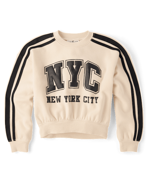 Tween Girls Graphic Premium Fleece Sweatshirt