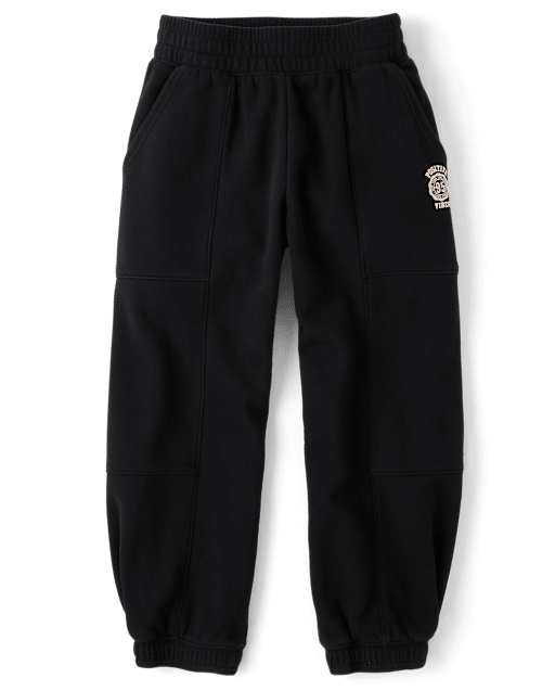Tween Girls Oversized Premium Fleece Joggers