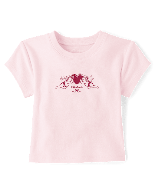 Tween Girls Graphic Baby Tee