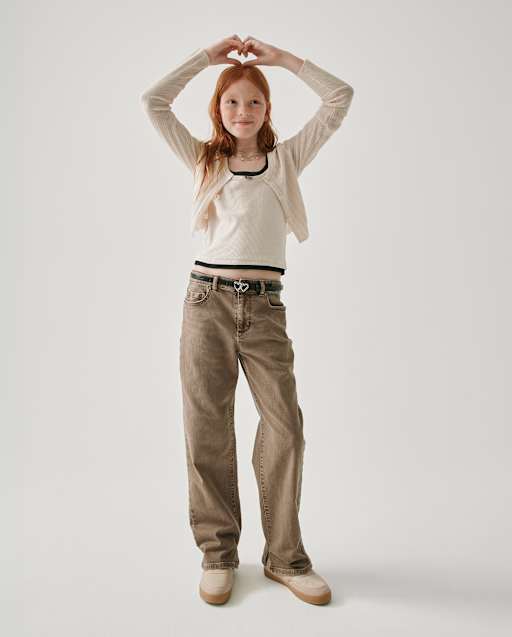 Tween Girls 90s Straight Jeans