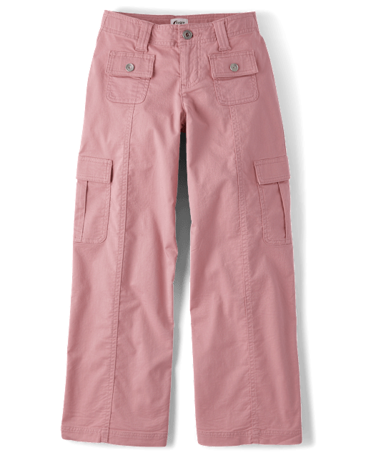 Tween Girls Super Baggy Cargo Jeans