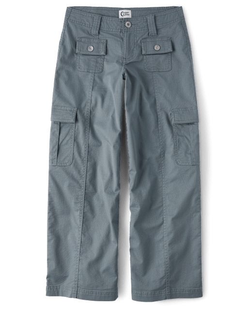 Tween Girls Super Baggy Cargo Jeans