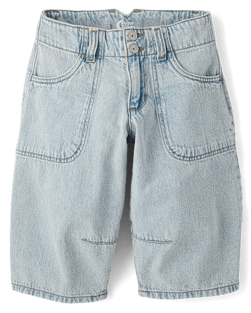 Tween Girls Barrel Jorts