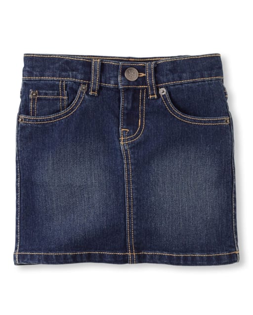 be girl jean skirts