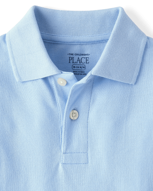 baby blue polo shirt toddler