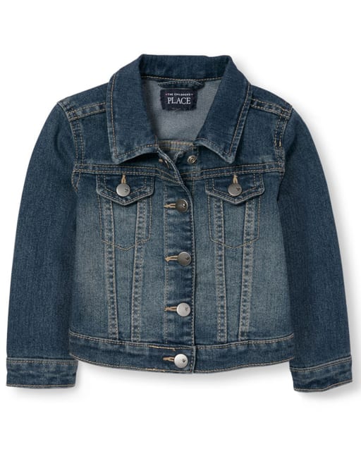 little girl jean jacket outfit