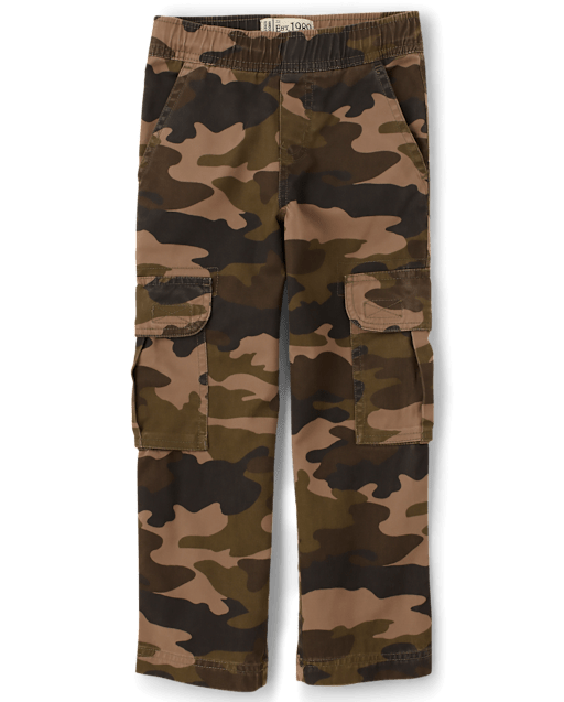 Boys Pull On Cargo Pants