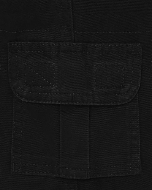 baby boy black cargo pants