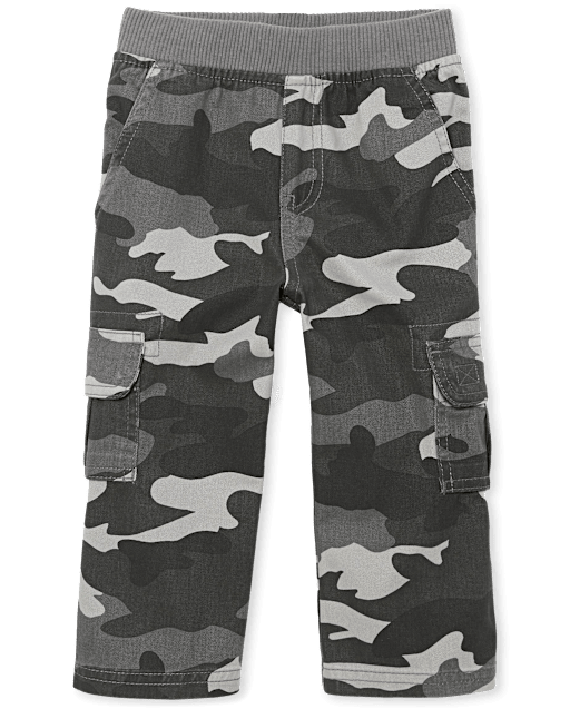 Baby And Toddler Boys Pull On Cargo Pants