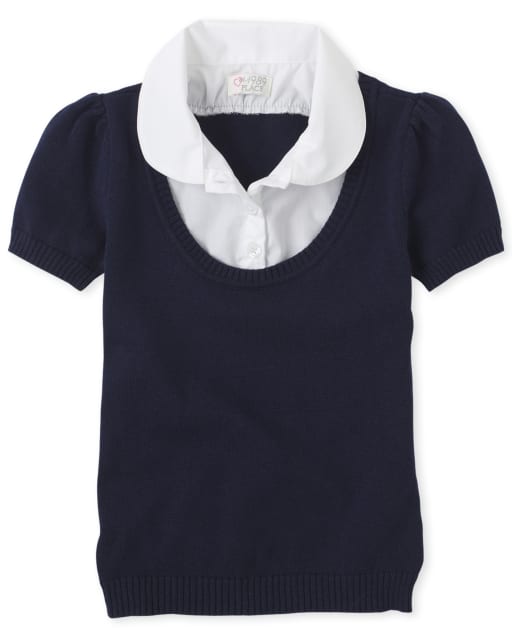 Girls 2 In 1 Sweater