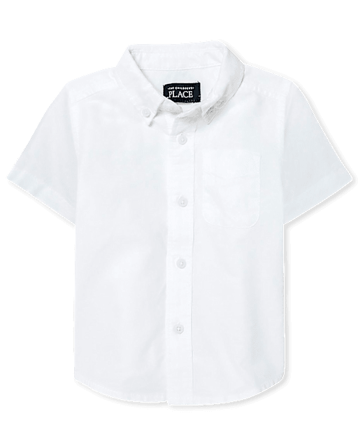 Baby And Toddler Uniform Oxford Button Down Shirt