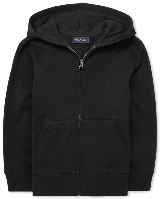 Kids Fleece Zip Up Hoodie