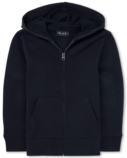 Kids Fleece Zip Up Hoodie