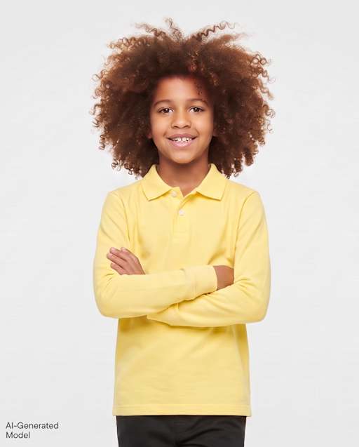 Boys Uniform Soft Pique Polo