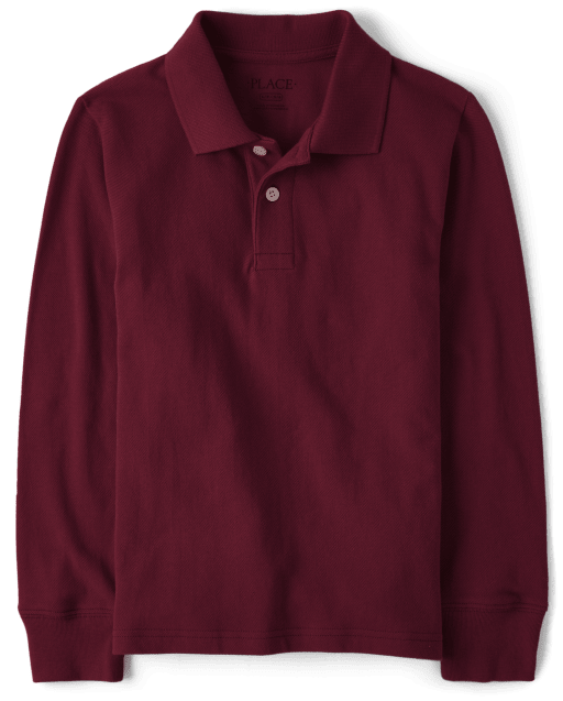 Kids Uniform Pique Polo