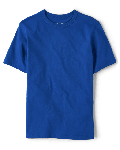 Camiseta básica con capas de uniforme para niños