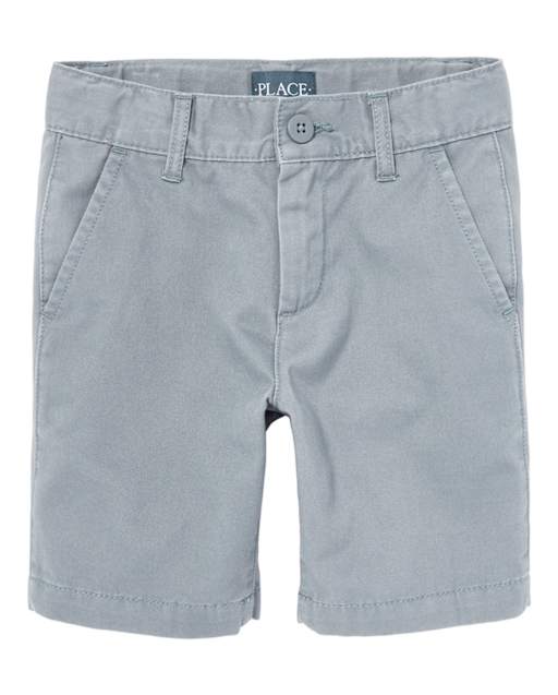 Pantalones cortos chinos de uniforme para niños