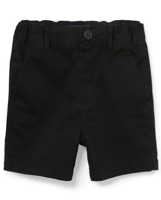 Toddler Boys Uniform Woven Chino Shorts