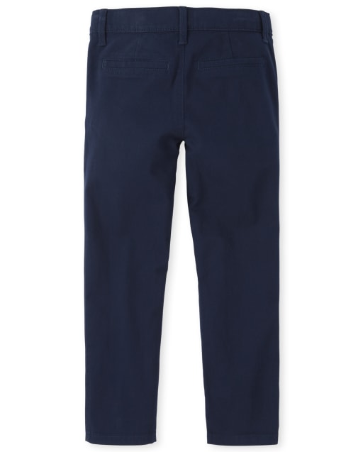 skinny uniform pants for girls