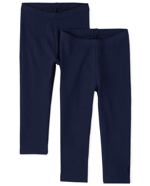 Baby And Toddler Girls Leggings 2-Pack