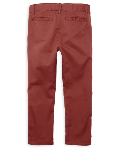 Buy Men Red Solid Super Slim Fit Casual Trousers Online  768289  Peter  England
