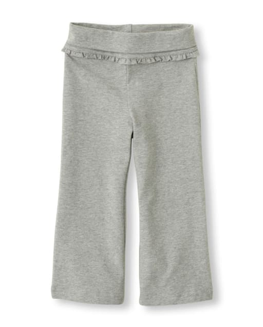 Pantalon à taille repliée pour toute-petite fille