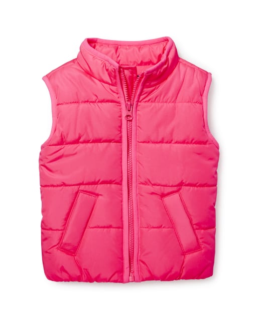 Toddler Girls Lightweight Puffer Vest