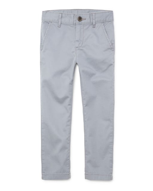 Boys Woven Skinny Chino Pants