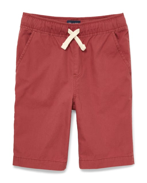 Shorts deportivos sin cordones para niños
