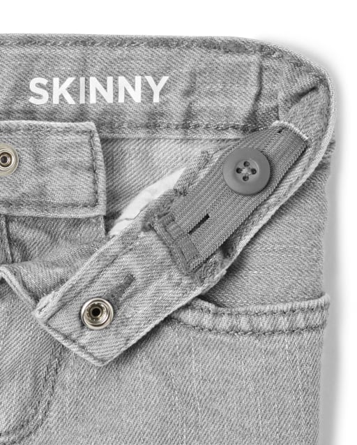 boys pull on skinny jeans