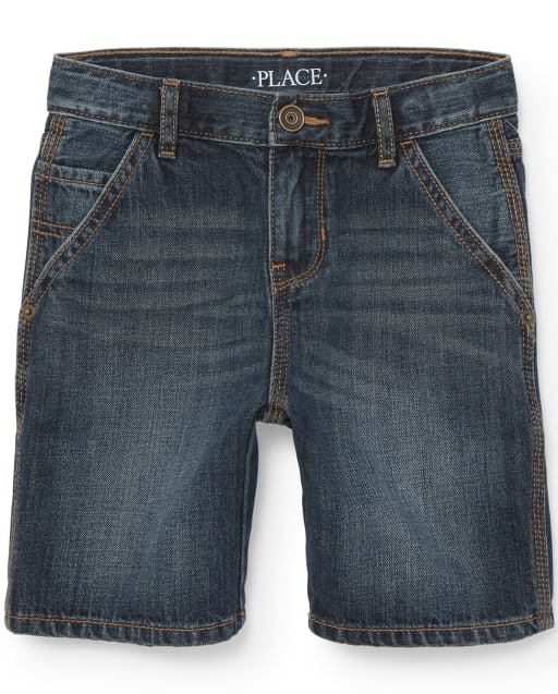 Shorts vaqueros utilitarios para niños