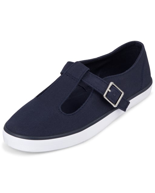 Girls T Strap Twirl Sneakers