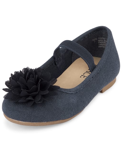 Toddler Girls Flower Kayla Ballet Flats