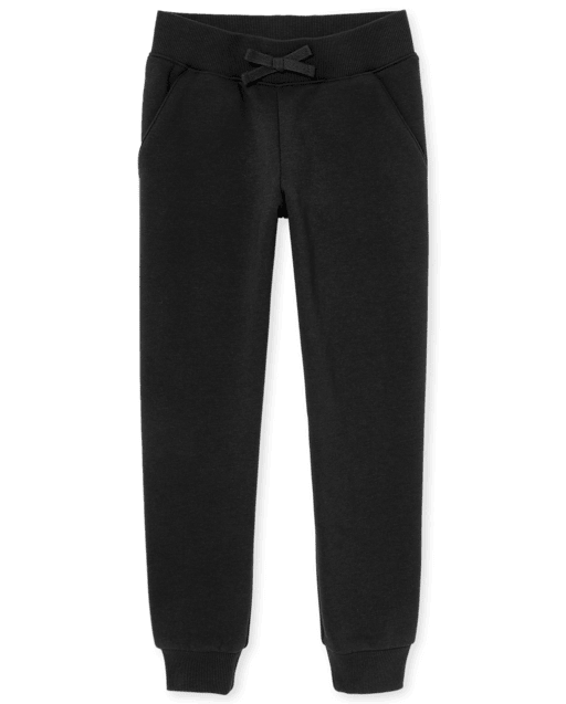 Girls Fleece Jogger Pants